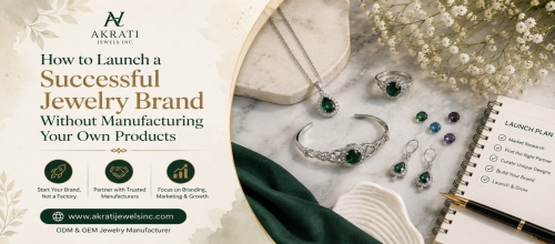 How to Launch a Successful Jewelry Brand Without Manufacturing Your Own Products