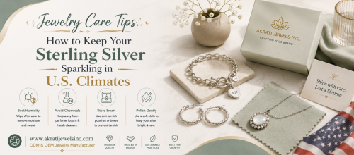 Jewelry Care Tips: How to Keep Your Sterling Silver Sparkling in U.S. Climates