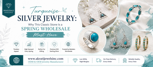 Turquoise Silver Jewelry: Why This Classic Stone Is a Spring Wholesale  Must-Have