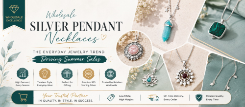 Wholesale Silver Pendant Necklaces: The Everyday Jewelry Trend Driving Summer Sales
