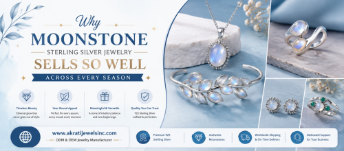 Why Moonstone Sterling Silver Jewelry Sells So Well Across Every Season