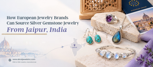 How European Jewelry Brands Can Source Silver Gemstone Jewelry From Jaipur, India
