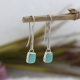 Long Dangling 925 Sterling Silver Women Earrings Fine Jewelry Exporter | Akrati Jewels Inc