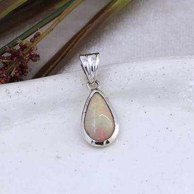 thumbnail image 2 of Wholesale Lot 5x Pink Larimer Gemstone Pendants - 925 Silver Plated, Handmade India 2 of 5