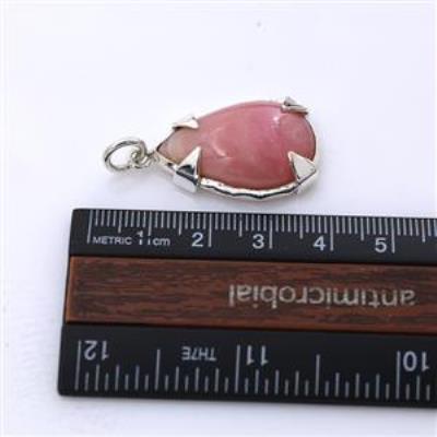 Teardrop Pink Opal 925  Sterling Silver Pendant for Women | Akrati Jewels Inc