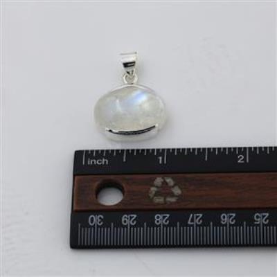 Handmade Oval Shape 925 Silver Handamde Pendant Girls Jewelry | Akrati Jewels Inc