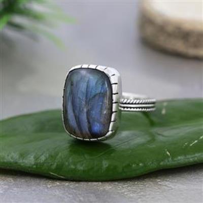 925 Sterling Silver Natural Gemstone Chunky Boho Simple Ring Jewellery Wholesaler  | Akrati Jewels Inc