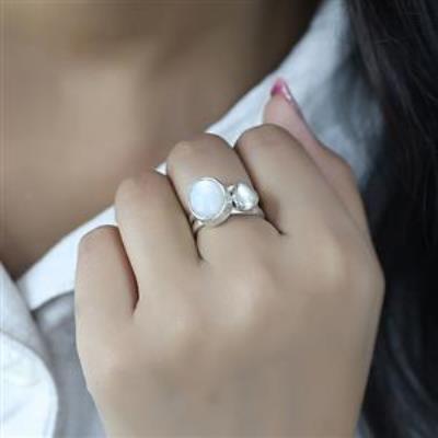 925 Sterling Silver Double Band Boho Ring Fine Jewelry Supplier | Akrati Jewels Inc