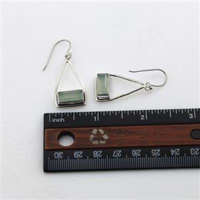 Rectangle Swing Dangle 925 Sterling Silver Earring Jewelry Manufacturer Supplier | Akrati Jewels Inc