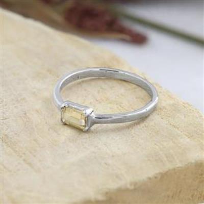 Natural Gemstone Dainty Handmade Sterling Silver Ring Bulk Jewelry Wholesaler | Akrati Jewels Inc