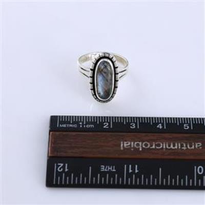 Oval Shape 925 Sterling Silver Handmade Split Band Ring Fine Jewelry Manufacturer | Akrati Jewels Inc