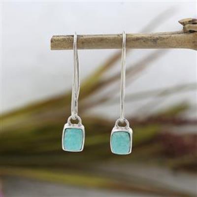 Long Dangling 925 Sterling Silver Women Earrings Fine Jewelry Exporter | Akrati Jewels Inc