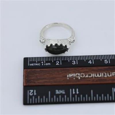 925 Sterling Silver Two Stone Dome Band Ring Jewellery Wholesaler | Akrati Jewels Inc