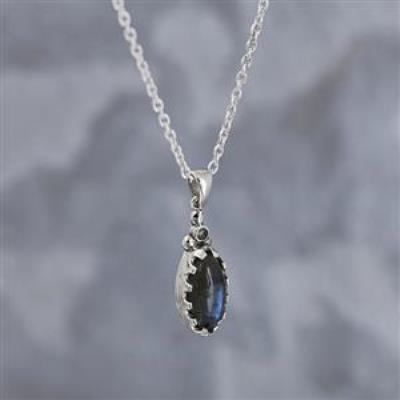 925 Sterling Silver Two Stone Matching Set Elegant Necklace Fine Jewellery Manufacturer | Akrati Jewels Inc