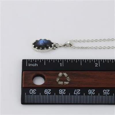 925 Sterling Silver Two Stone Matching Set Elegant Necklace Fine Jewellery Manufacturer | Akrati Jewels Inc