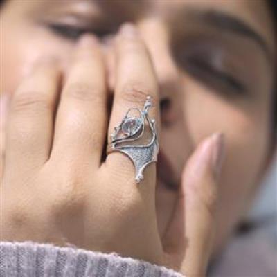 Stylish 925 Sterling Silver Filigree Handmade Ring Fine Jewelry Wholesaler Supplier | Akrati Jewels Inc