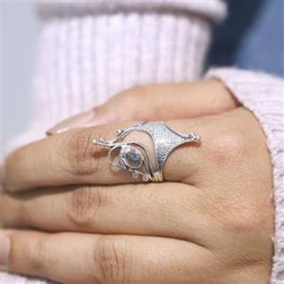 Stylish 925 Sterling Silver Filigree Handmade Ring Fine Jewelry Wholesaler Supplier | Akrati Jewels Inc