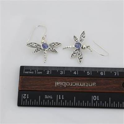 Dragon Fly Animal 925 Sterling Silver Handmade Earring Fine Jewelry Manufacturer | Akrati Jewels Inc