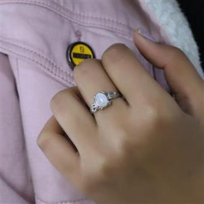 925 Silver Blue Flash Gemstone Vintage Style Designer Band Ring Women Jewelry Distributor | Akrati Jewels Inc