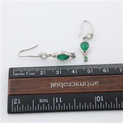 Vintage Style 925 Silver Semi-Precious Gemstone Dangle Earrings for Women – Jewelry Manufacturer | Akrati Jewels Inc