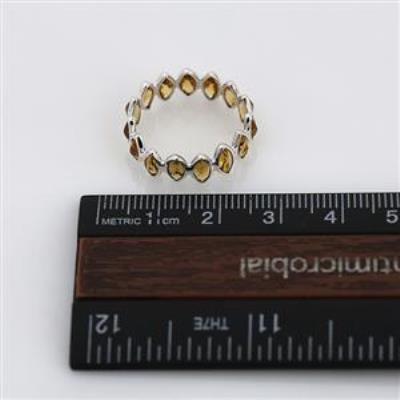 925 Sterling Silver Citrine Eternity Band Ring Jewelry Exporter | Akrati Jewels Inc