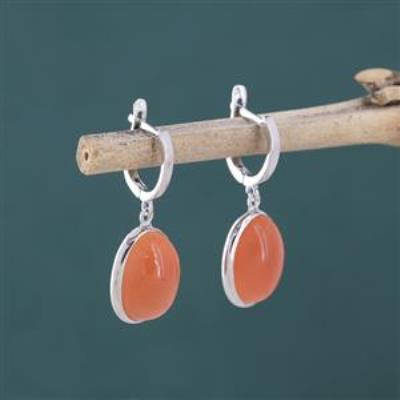 925 Sterling Silver Huggie Dangling Earring Fine Jewelry Supplier | Akrati Jewels Inc