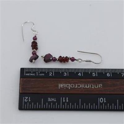 925 Sterling Silver Handmade Beads Dangle Earrings Women Fine Jewellery Exporter | Akrati Jewels Inc