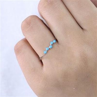 925 Sterling Silver Wave Minimalistic Delicate Band Ring Jewelry Wholesaler | Akrati Jewels Inc