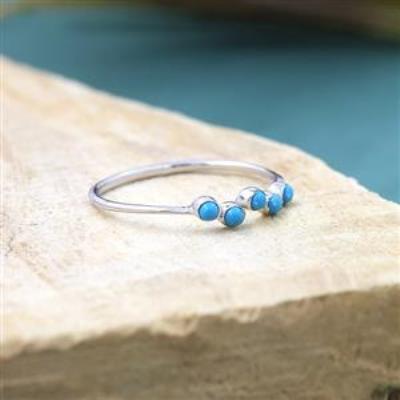 925 Sterling Silver Wave Minimalistic Delicate Band Ring Jewelry Wholesaler | Akrati Jewels Inc