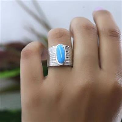 Chunky Boho Statement Men's Ring in Elegant 925 Silver Fine Jewellery Distributor | Akrati Jewels Inc