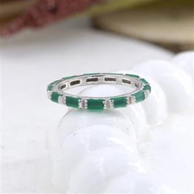 925 Sterling Silver Full Eternity Stackable Ring Fine Jewelry Wholesaler Distributor | Akrati Jewels Inc