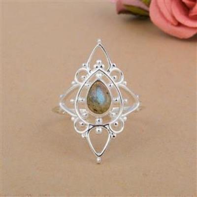 Artistic Moonstone Silver Ring Wholesale Jewelry Suppliers | Akrati Jewels Inc