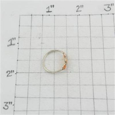 Carnelian 3 Gemstone Sterling Silver Ring | Akrati Jewels Inc