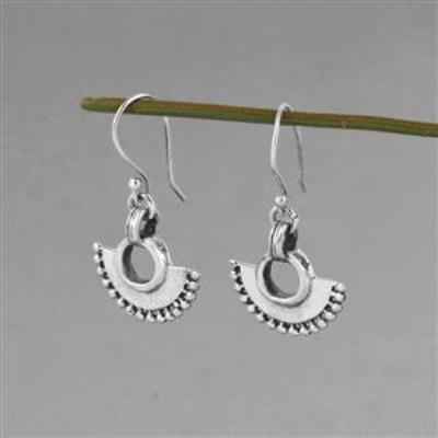 Rawa wok Sterling Silver Fine Earring | Akrati Jewels Inc