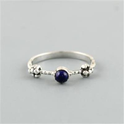 Lapis Lazuli Fine Work Ring Jewelery Manufacturer | Akrati Jewels Inc