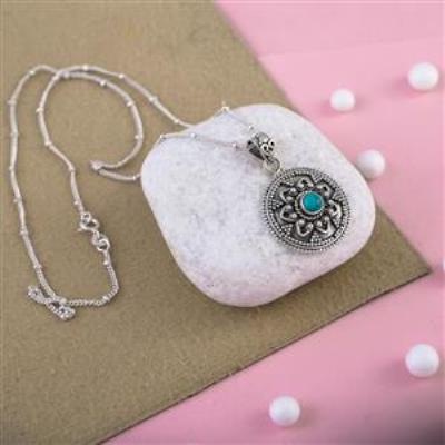 Vintage Look Sterling Silver Turquoise Earring Jewelery | Akrati Jewels Inc