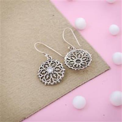 South West 925 Silver Zircon Earring Wholesale Jewelery | Akrati Jewels Inc