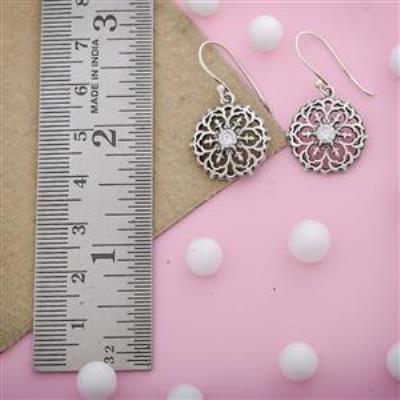 South West 925 Silver Zircon Earring Wholesale Jewelery | Akrati Jewels Inc