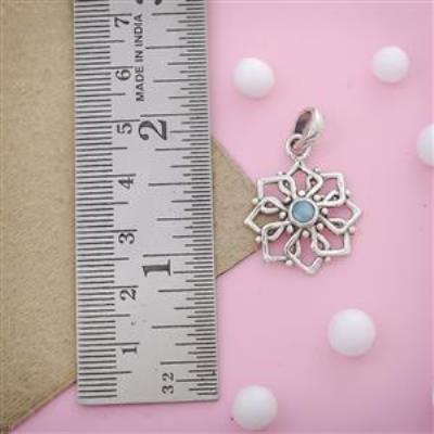 Larimar Sterling Silver Pendant Wholesale Gemstone Jewelery | Akrati Jewels Inc