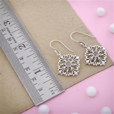 925 Sterling Silver Moonstone Earring Wholesale Supplier Jewelery | Akrati Jewels Inc