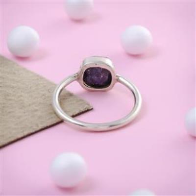 Lapis Lazuli Gemstone Sterling Silver Ring | Akrati Jewels Inc