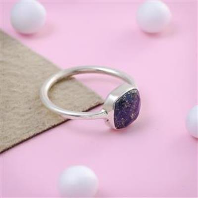 Lapis Lazuli Gemstone Sterling Silver Ring | Akrati Jewels Inc