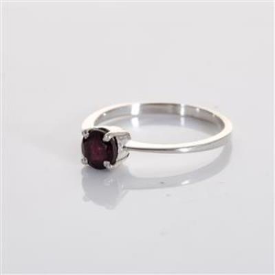 Exclusive Garnet Gemstone Silver Ring Jewelry | Akrati Jewels Inc