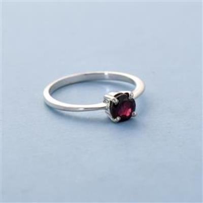 Exclusive Garnet Gemstone Silver Ring Jewelry | Akrati Jewels Inc