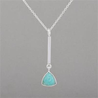 925 Silver Amazonite Necklace jewelry wholesale supplier | Akrati Jewels Inc
