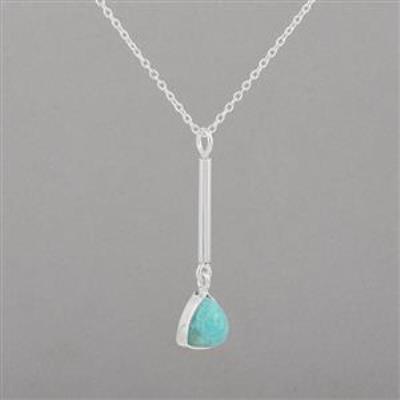 925 Silver Amazonite Necklace jewelry wholesale supplier | Akrati Jewels Inc