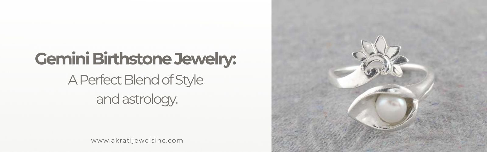 Gemini Birthstone Jewelry A Perfect Blend of Style and Astrology  - Akrati Jewels