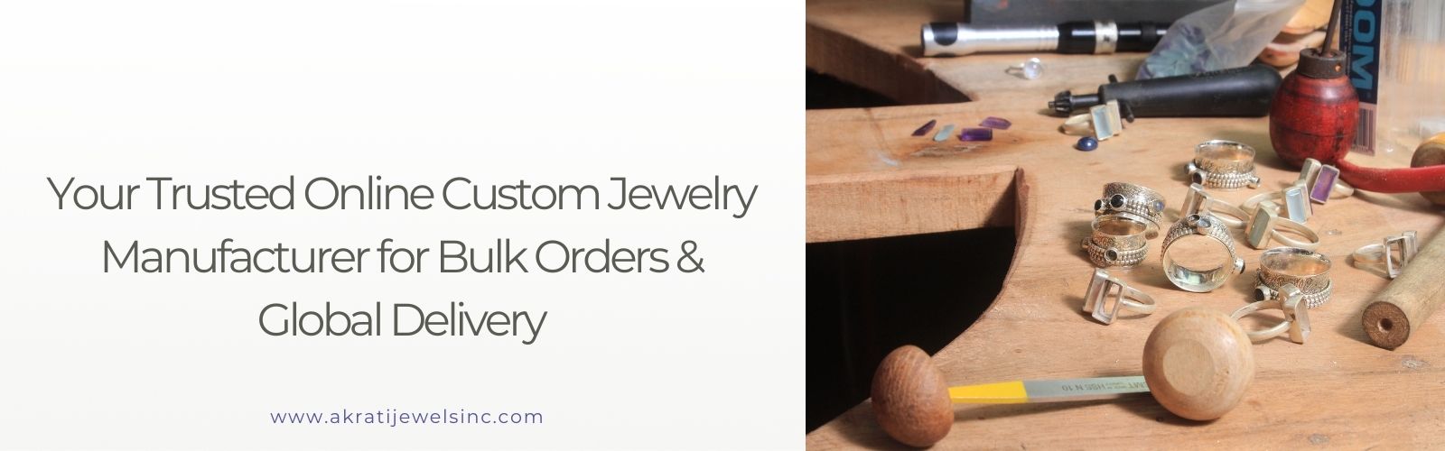 Your Trusted Online Custom Jewelry Manufacturer for Bulk Orders & Global Delivery - Akrati Jewels