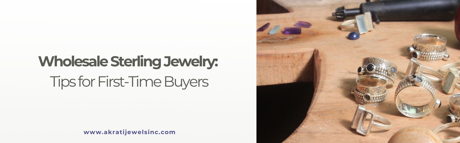 Wholesale Sterling Jewelry: Tips for First-Time Buyers - Akrati Jewels 