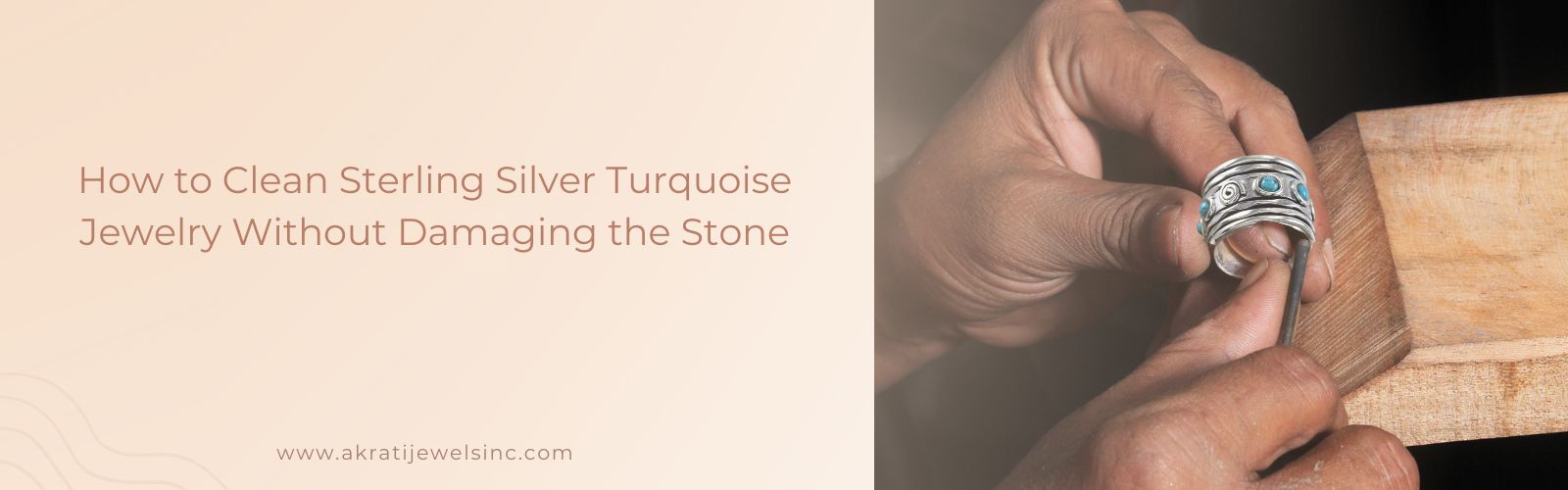 How to Clean Sterling Silver Turquoise Jewelry Without Damaging the Stone - Akrati Jewels Inc
